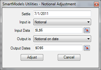 util notional output